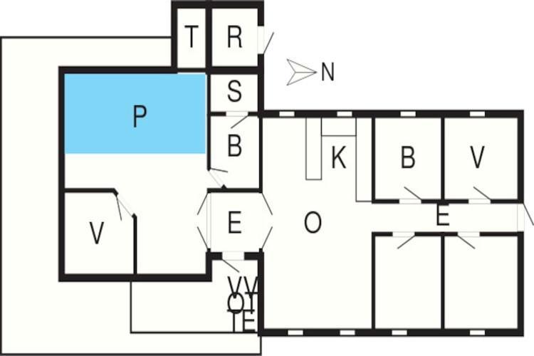 9 Person Holiday Home In Juelsminde Sonderby  Luaran gambar
